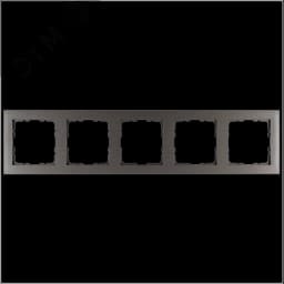 Рамка G-Classic 5-постовая, цвет Мокко