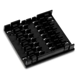 Ложемент для КДЗС 8/16 (емкость до 16 волокон) Hyperline FO-MSPL01-BK