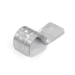 Скоба металлическая однолапковая СМО d16-17 мм для монтажного пистолета (без отверстий) (100шт/1600шт уп/кор) Промрукав