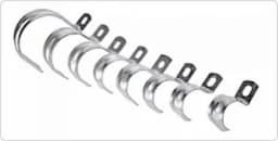 Скоба металлическая однолапковая 16-17 мм (100шт упаковка) ПожТехКабель PTK-Accessories