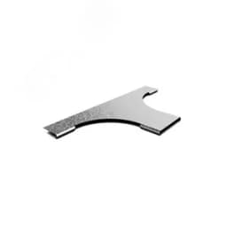 Крышка к ответвителю горизонтальному плавному 400, толщина 0,7 мм, Сендзимир цинк