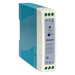 Блок питания на дин рейку 20Вт,Uвх ~ 220 В AC m, Uвых - 5 В DC постоянного тока EKF