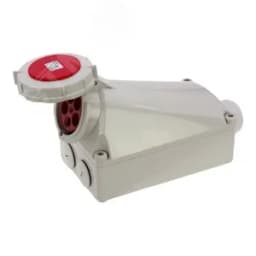 Розетка настенная 125A/400V/3P+N+E/IP67