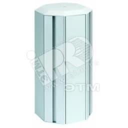 Connect Миниколонна 4-сторонняя на 20 модулей К45 260х125х125 мм SC алюминий Simon