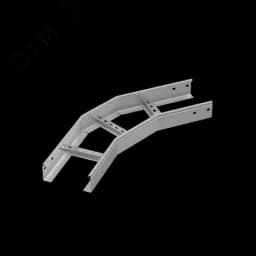 Угол лестничный горизонтальный 45 гр. 80х100х1,5 мм N