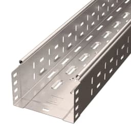 Лоток перфорированный Стандарт INOX (AISI 409) 150х100х3000 (0,7 мм) (6 м/уп) Промрукав