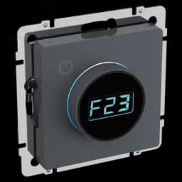 BRITE Термостат электронный с индикацией ТС10-1-БрМ маренго IEK