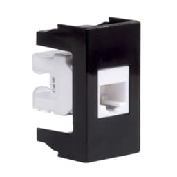 Розетка RJ-45 кат.5E,Viva,1 мод., черн DKC (45238)