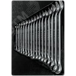 Набор комбинированных ключей, ложемент, 16 предметов King Tony