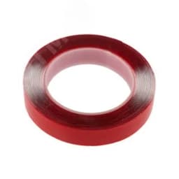 Двухсторонний скотч, прозрачный, на акриловой основе, 20 мм, ролик 5 м