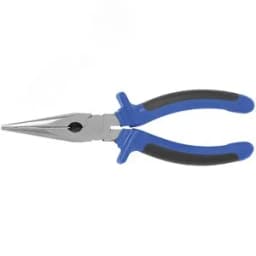 Тонконосы "Один" двухцветные обрезиненные ручки, полированная сталь 160 мм