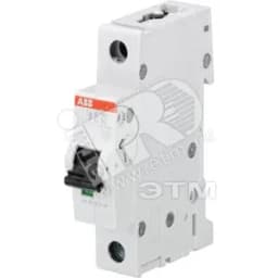 Выключатель автоматический 1-пол. (1P) 16А C 6кА S200 ABB ABB