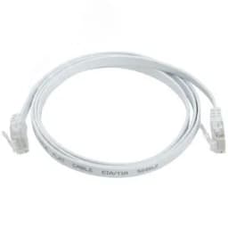 Патч-корд плоский категории 6 UTP 3м белый ITK