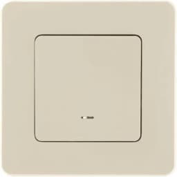 Переключатель 1-кл. Inspiria 10А IP20 250В 10AX с подсветкой / индикацией механизм сл. кость Leg 673661