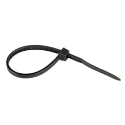 Хомут нейлоновый черный (2,5х100) (100шт.) EKF Basic