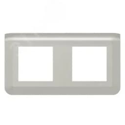 Рамка Mosaic 2Х2 модуля - алюминий