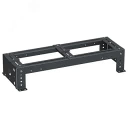 Кронштейн для монтажа лотка на шкаф LINEA S 750мм черный