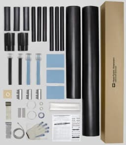 Муфта кабельная соединительная 10кВ СТп(тк) 3х(35-50мм) с болтовыми соединителями Нева-Транс Комплект 22010030