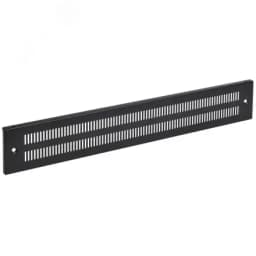 Панель by ZPAS перфорированная для цоколя 1000мм черная РФ