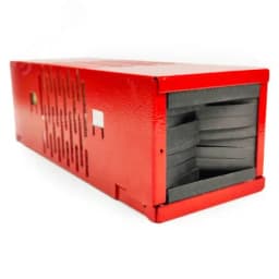 Противопожарная муфтаОГНЕЗА-ПМ-К (модульная) 114*102(L=310, красный)