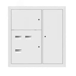 Щит этажный 3 кв. RAL9003 (1000х950х160) PROxima EKF