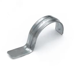 Скоба металлическая однолапковая СМО d38-40 мм для монтажного пистолета (без отверстий) Промрукав