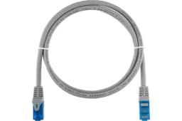 Шнур коммутационный 2хRJ45/8P8C U/UTP кат.6 (NMC-PC4UE55B-010-C-GY) NIKOMAX (1м)