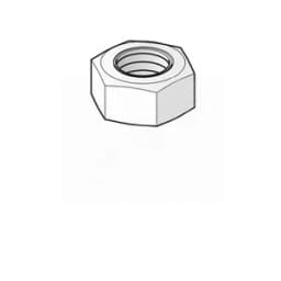 Гайка (DIN 934) I6M10 Вергокан Россия
