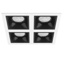 Комплект из светильников и рамки DOMINO Domino Lightstar D54607070707