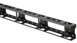 Организатор металлический вертикальный кабельный с крышкой 47U Hyperline CMV-47U-ML