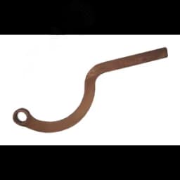 Ключ накидной серповидный 41 омедненный Hortz