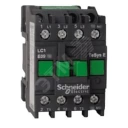 Контактор E 9А катушка управления 220В АС3 50Гц 1НЗ