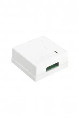 Розетка компьютерная RJ-45(8P8C) Hyperline SB1-2-8P8C-C6-WH