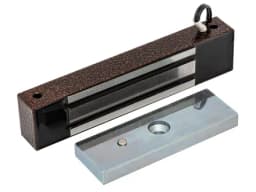 Замок электромагнитный с уголком ML-180KB 180 кг (коричневый)