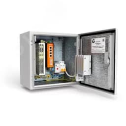 Коммутатор неуправляемый 4 порта RJ45/SFP 10 100 1000 Мб/с PoE 140Вт