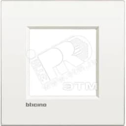 LivingLight Рамка AIR 1 пост Белый