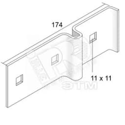 Пластина соединительная для IPN 80