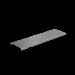 Крышка на верт. Т-ответвитель переходник 100-600 мм с разворотом трассы на 90 гр. ПЛЮС (нижняя часть больше исходной) KTDPVplus90-100-600 КМ-профиль