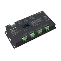 Декодер SMARTDMXSUF 1224V 12x5A XLR3 RJ45 arlight IP20 Металл 5 лет 033768