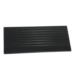 Съезд с бордюра резиновый СР-100-1 ЧЕРНЫЙ средняя часть 0,6х0,1х0,25м