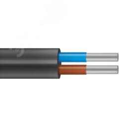 Кабель силовой АсВВГ 2х6(ок)-0,66 ТРТС