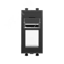 Avanti Адаптер для Keystone, , Черный матовый, 1 модуль