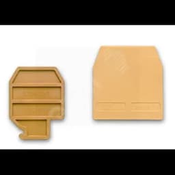 Крышка для клеммы 4 точки подключения на 2,5 кв.мм