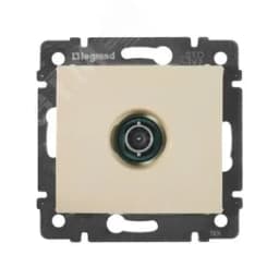 VALENA Розетка телевизионная TV оконечная 10дБ в рамку слоновая кость 774330 LEGRAND