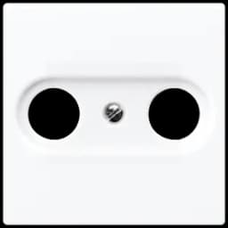 Накладка для телевизионной розетки (TV-FM) Серия A500 Материал- дуропласт Цвет- белый