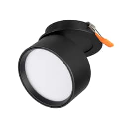 Светильник LGDPOTBUILTR8512W Warm3000 BK 100 deg 230V Arlight IP44 Металл 5 лет 045776