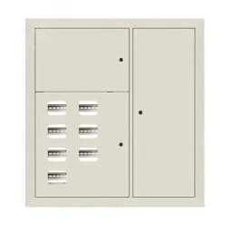Щит этажный 7 кв. RAL9002 (1000х950х160) PROxima