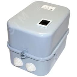 Пускатель электромагнитный ПМЕ-222 У3 В, 220В/50Гц, 1з, 25А, нереверсивный, с реле РТТ-141 21,3-25,0А, в корпусе IP30, с кнопкой R