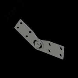 Комплект шарнирных соединителей для лестничного лотка H100 s:1,2 мм HD85 N КМ-профиль