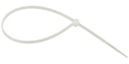 Хомут кабельный 3.6х250 нейл. бел. (уп.100шт) EKF plc-c-3.6x250